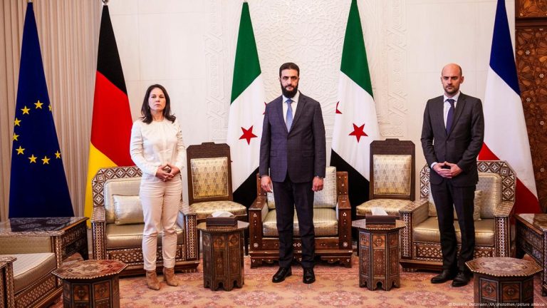 German, French diplomats meet Syria’s new leadership, discuss sanctions