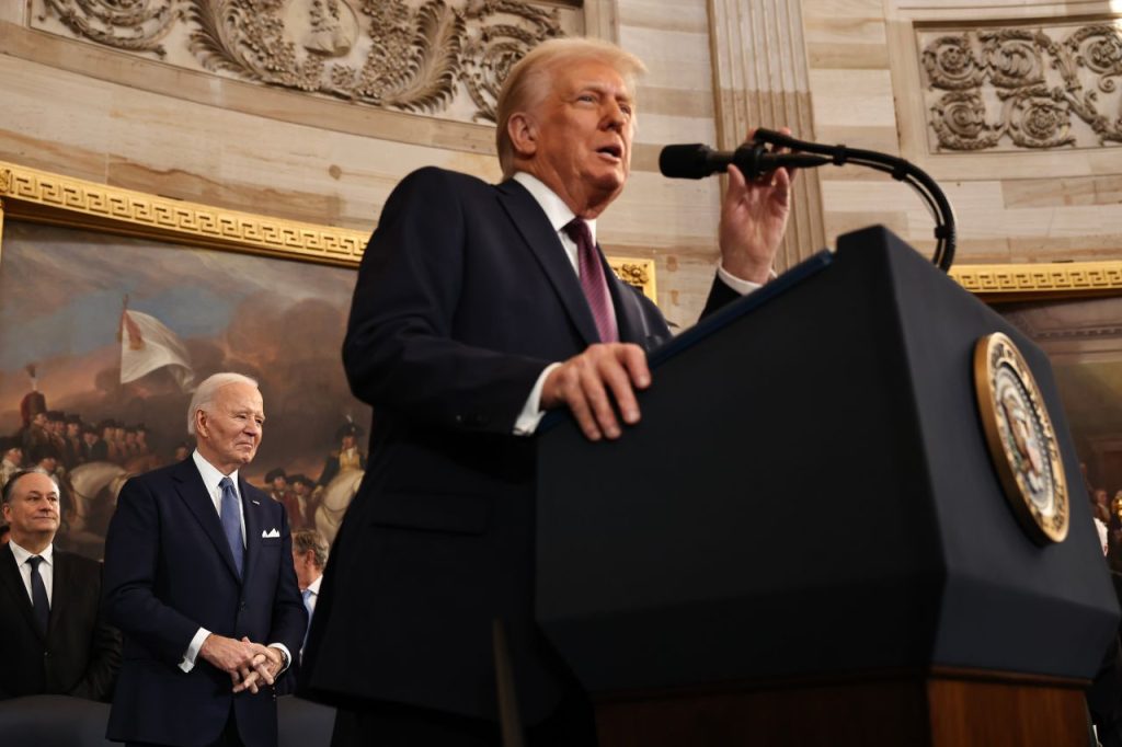 Trump declares new era of National Success in inaugural address