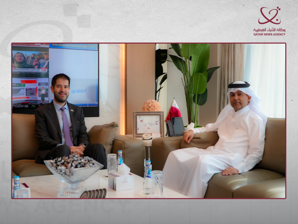 QNA Director-General meets Ambassador of Paraguay