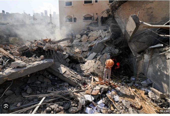 Israel’s assault on Gaza leaves 200 dead, 300,000 displaced in 48 hours