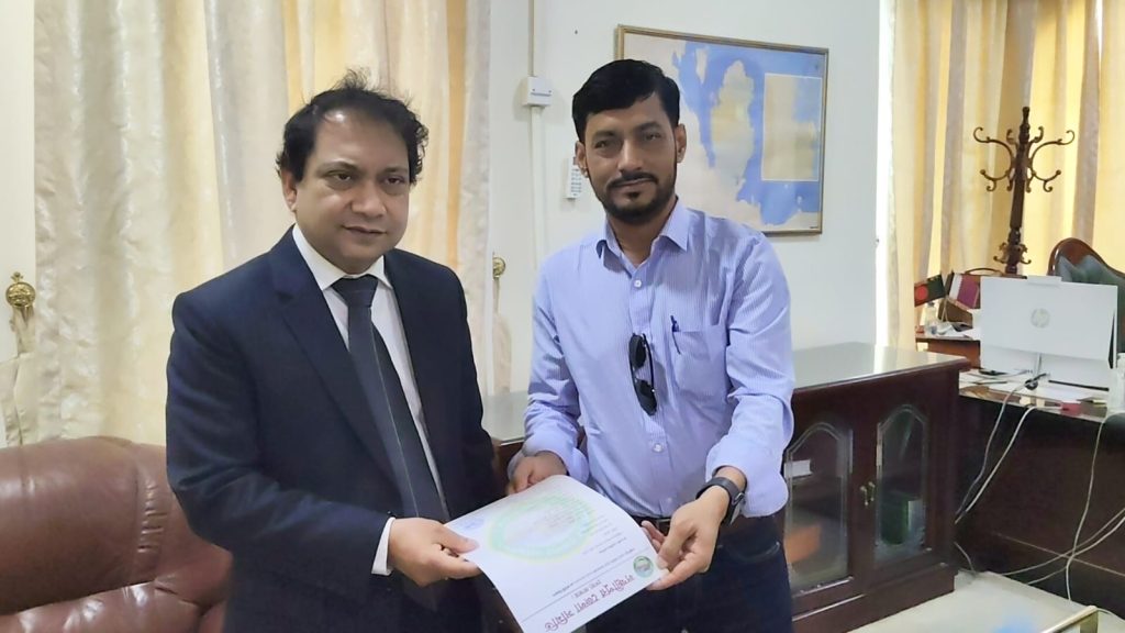 Lakshmipur District committee presented to Ambassador in Qatar