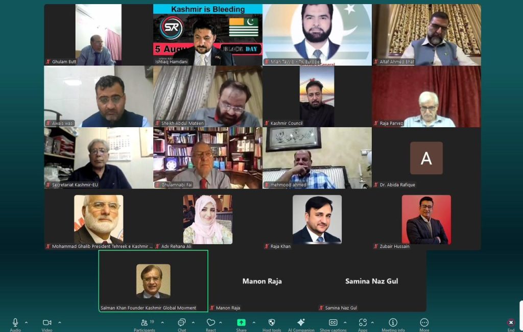 Moscow Webinar invites world’s immediate attention to situation in Kashmir – the IIOJK;