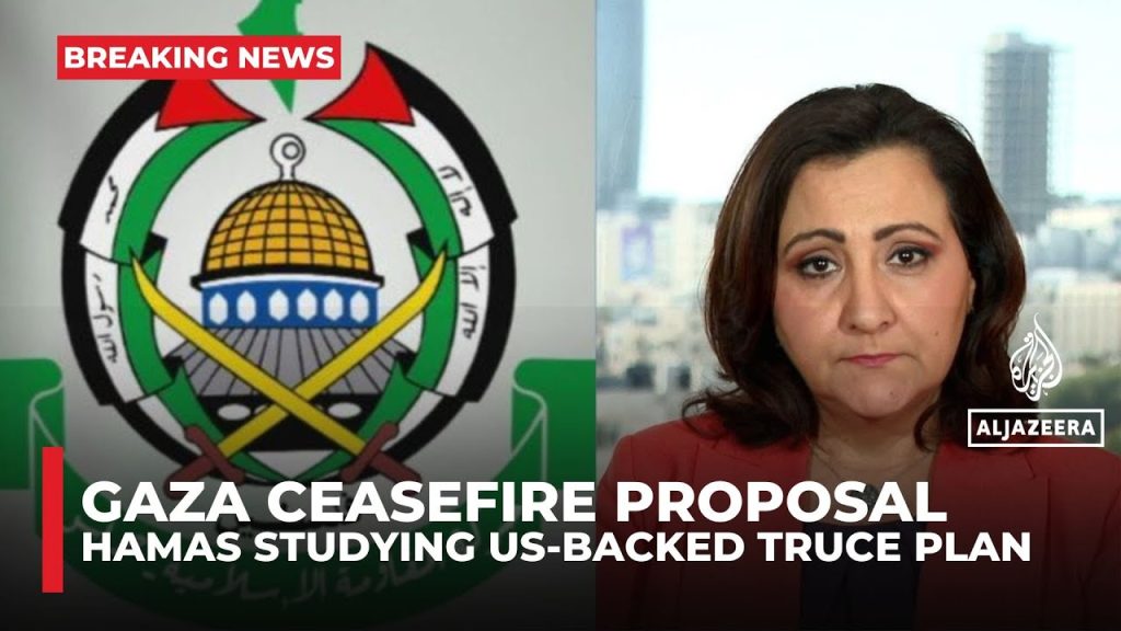Israel, Hamas weigh new U.S.-Brokered ceasefire proposal