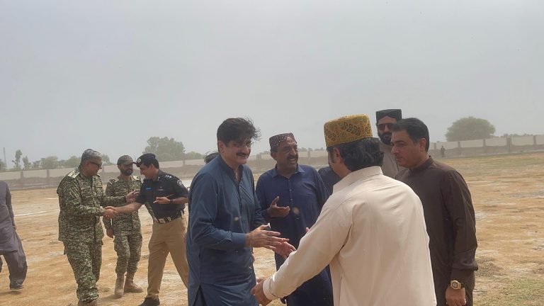 Sindh Chief Minister Reviews Safety Measures at Qadirpur Shank Dam