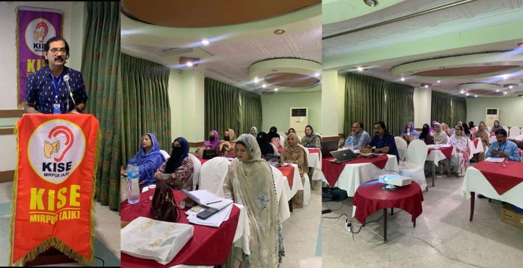KISE-sponsored workshop devise integrated program to make special-persons skilled, self supported for their bread-earning: