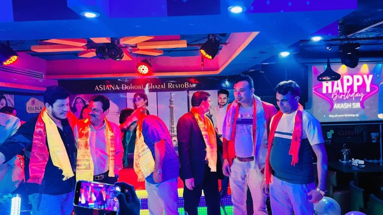 E M Akash Celebrates Birthday with Fans and Artists in Qatar