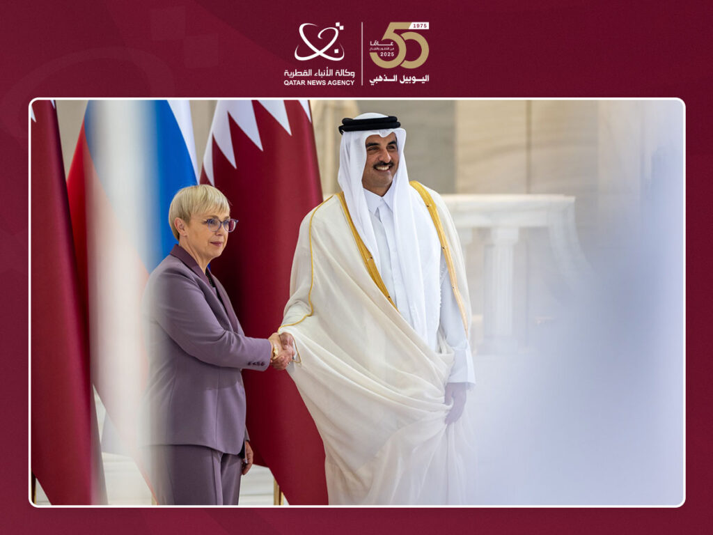 Qatar Amir Affirms Shared Commitment to Strengthening Cooperation with Slovenia