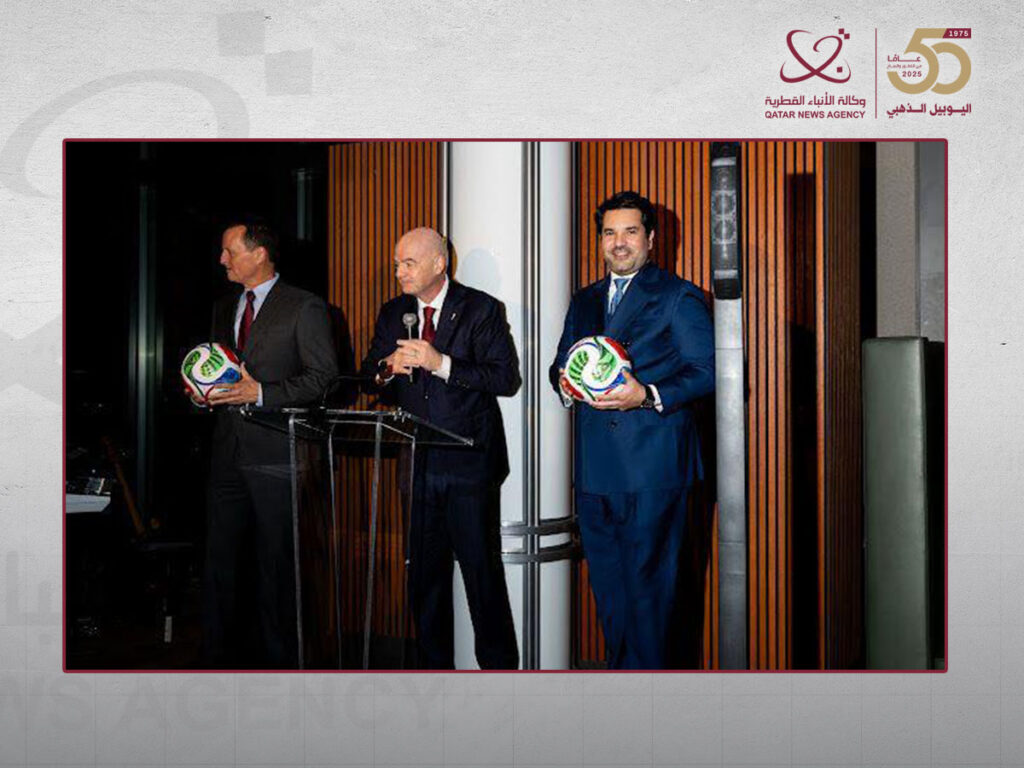 Qatar Embassy in US Hosts Official Dinner in Honor of FIFA President