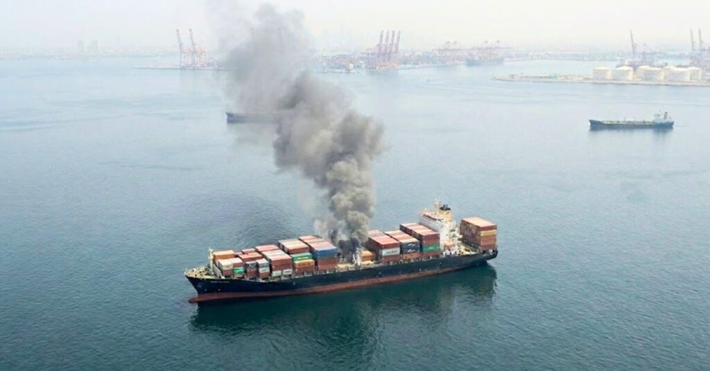 Iran Claims Missile Strike on Israeli-Linked Cargo Ship