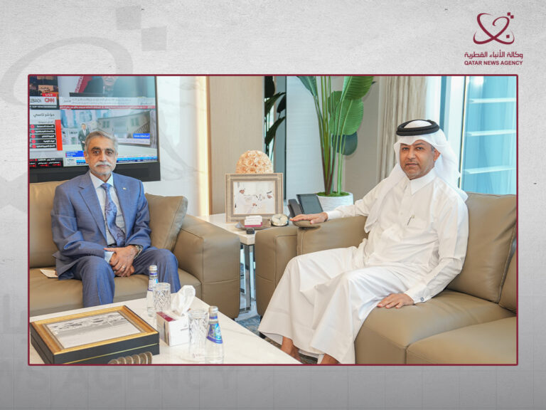 Director-General of QNA Meets Ambassador of Pakistan