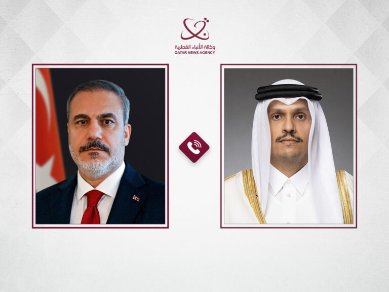 Qatar Prime Minister and Foreign Minister Receives Phone Call from Turkiye’s Foreign Minister