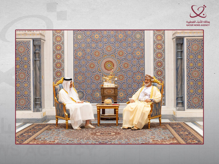 Sultan of Oman Meets Prime Minister and Minister of Foreign Affairs