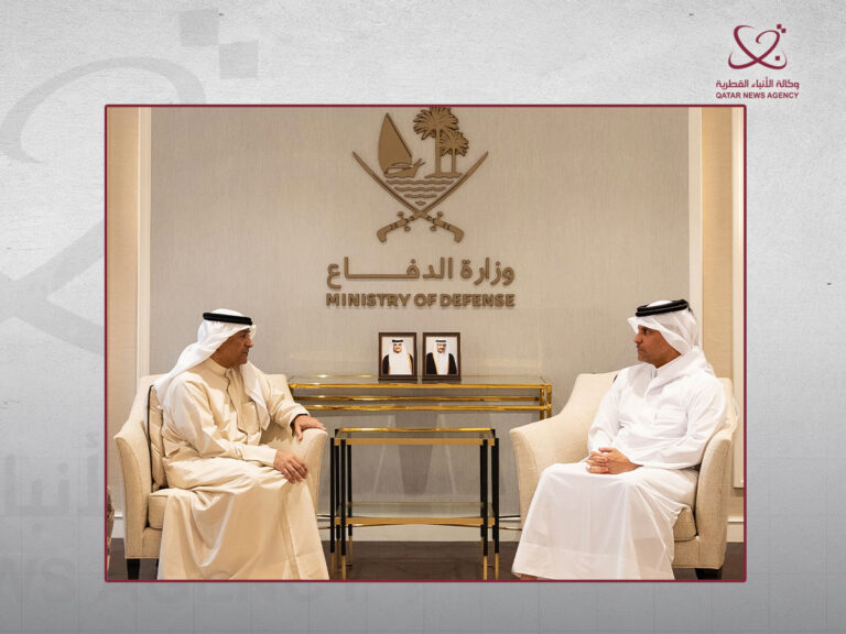 Qatar Deputy Prime Minister Meets GCC Secretary General Today