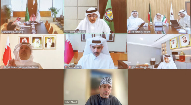 H.E. Minister Saad Sherida Al-Kaabi participates in the extraordinary GCC Petroleum Cooperation Committee meeting