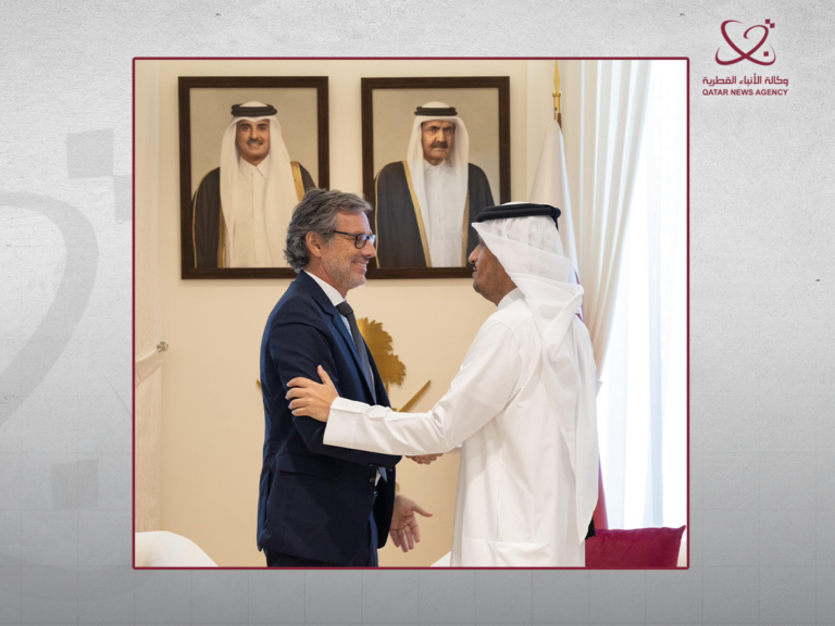 Qatar Prime Minister Meets German Defense Ministry State Secretary
