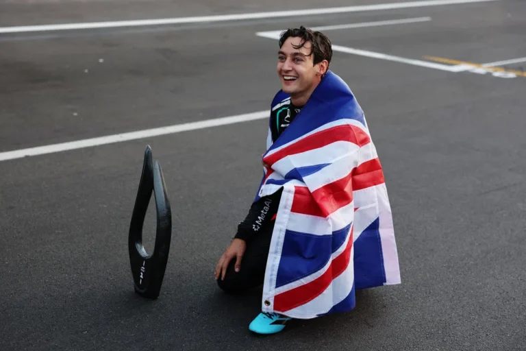 George Russell Wins Azerbaijan Grand Prix In Baku