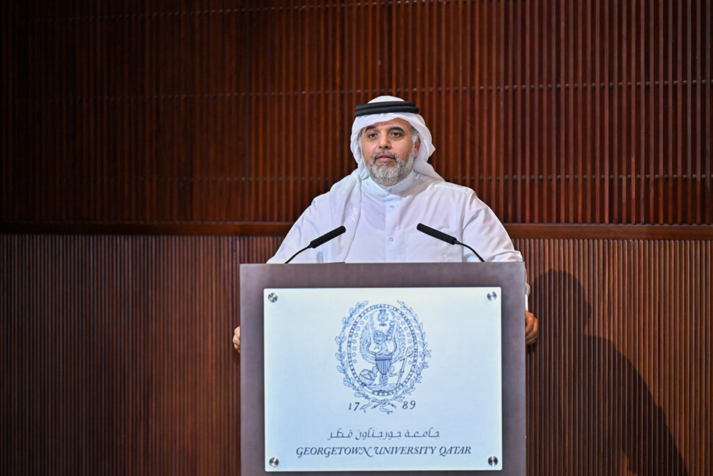 Ambassador Fahad Al Attiyah discusses sustainability and heritage at GU-Q
