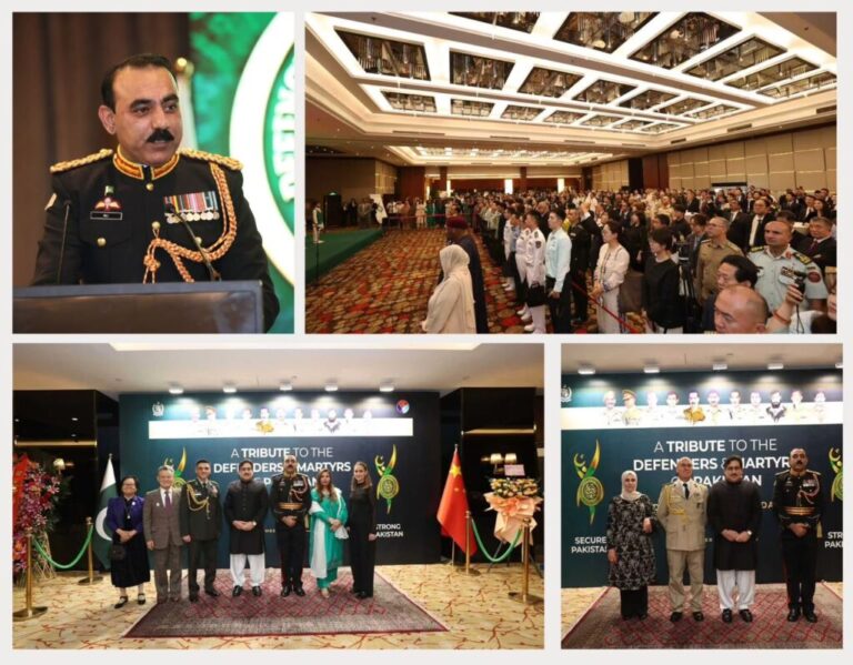 Pakistan Embassy Beijing Pays Tribute to Defence Martyrs