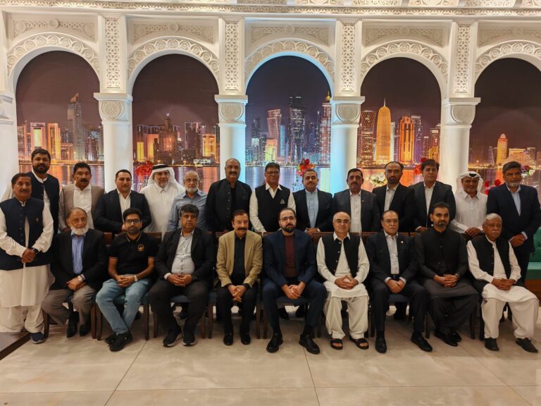 Pakistani Minister Engages Community in Doha
