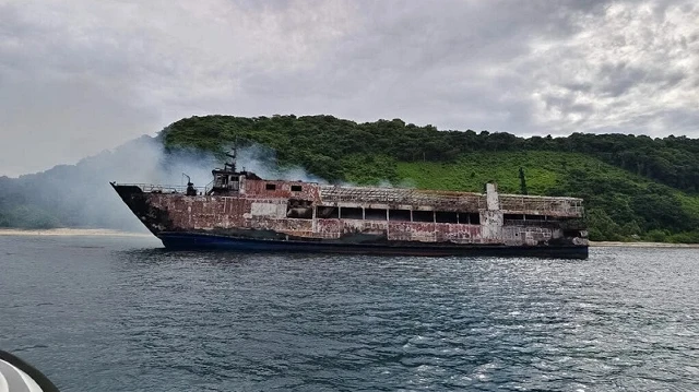 Philippines Ferry Fire Leaves Five Dead, 87 Missing