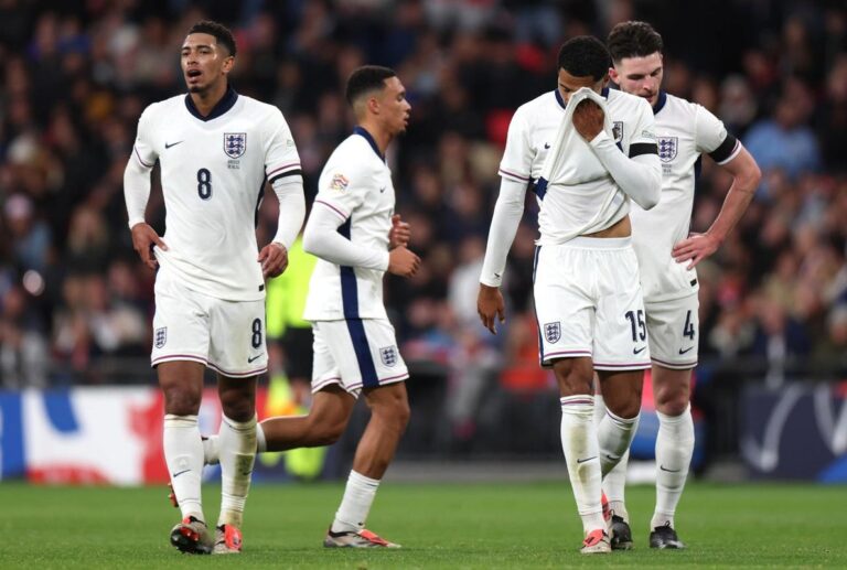 England Lose Five Players to Injuries Ahead of Nations League