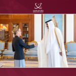 HH the Amir Receives Credentials of Six New Ambassadors