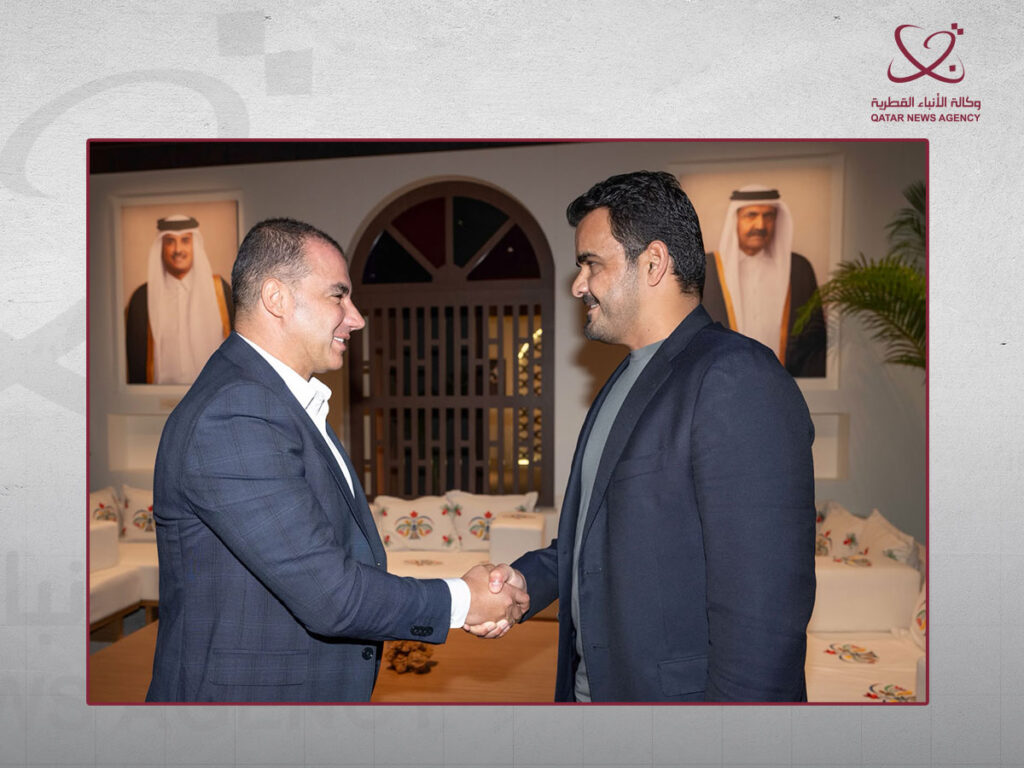 OCA President Meets Head of Syrian Olympic Committee