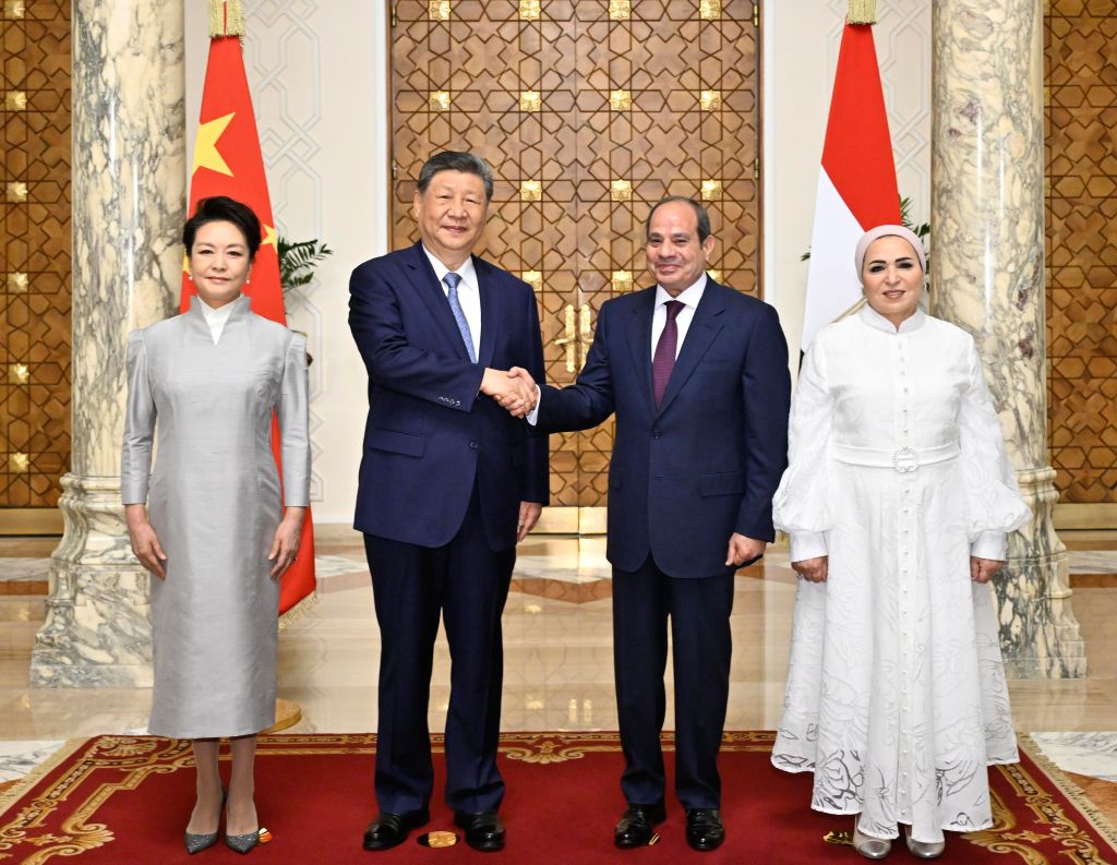 Xi urges stronger China Egypt ties, wider cooperation