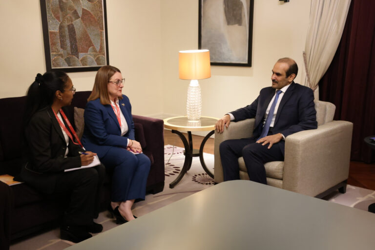 H.E. Minister Saad Sherida Al-Kaabi meets Venezuela’s Oil Minister