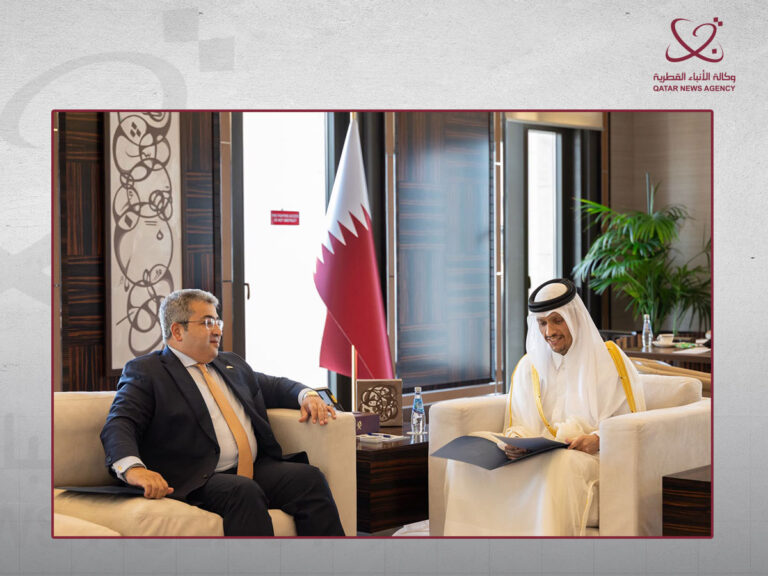 HH the Amir Receives Written Message from Egypt’s President