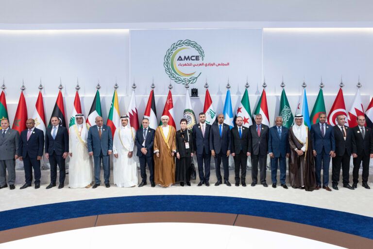 H.E. Minister Saad Sherida Al-Kaabi leads Qatar’s delegation to the 16th meeting of the Arab Ministerial Council for Electricity