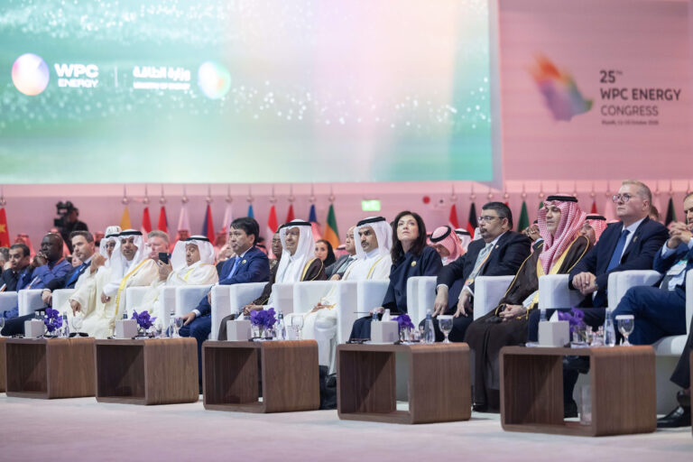 H.E. Minister Saad Sherida Al-Kaabi attends WPC Energy Congress in Riyadh