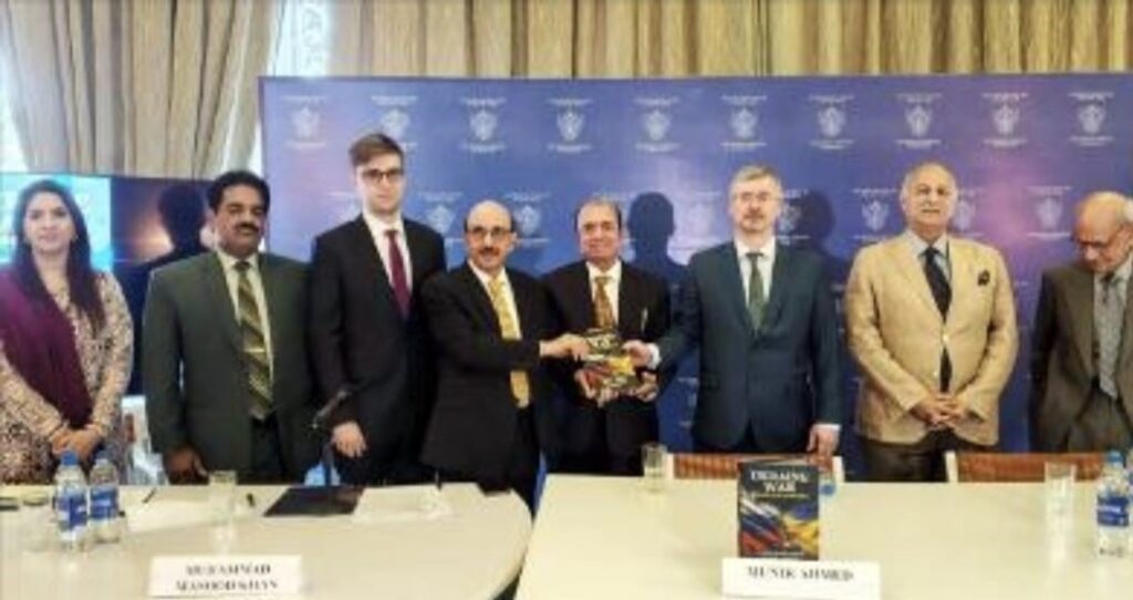 Sardar Masood Khan Calls for Diplomatic Solution to Ukraine War.