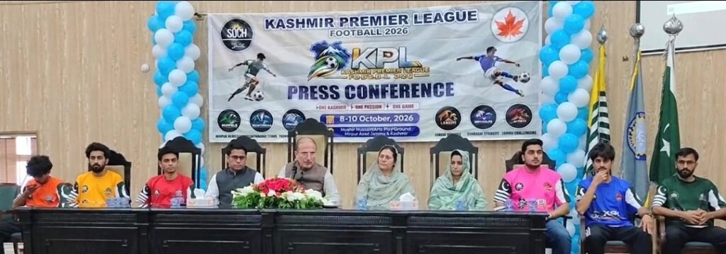 KPL Football Tournament in AJK to Promote Youth, Regional Cooperation