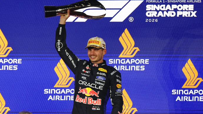 Verstappen Wins Singapore Grand Prix as Antonelli Strengthens Lead