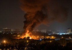 Russian Strikes Cut Power to 600,000 Across Ukraine
