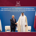 HH the Amir Meets President of Uzbekistan