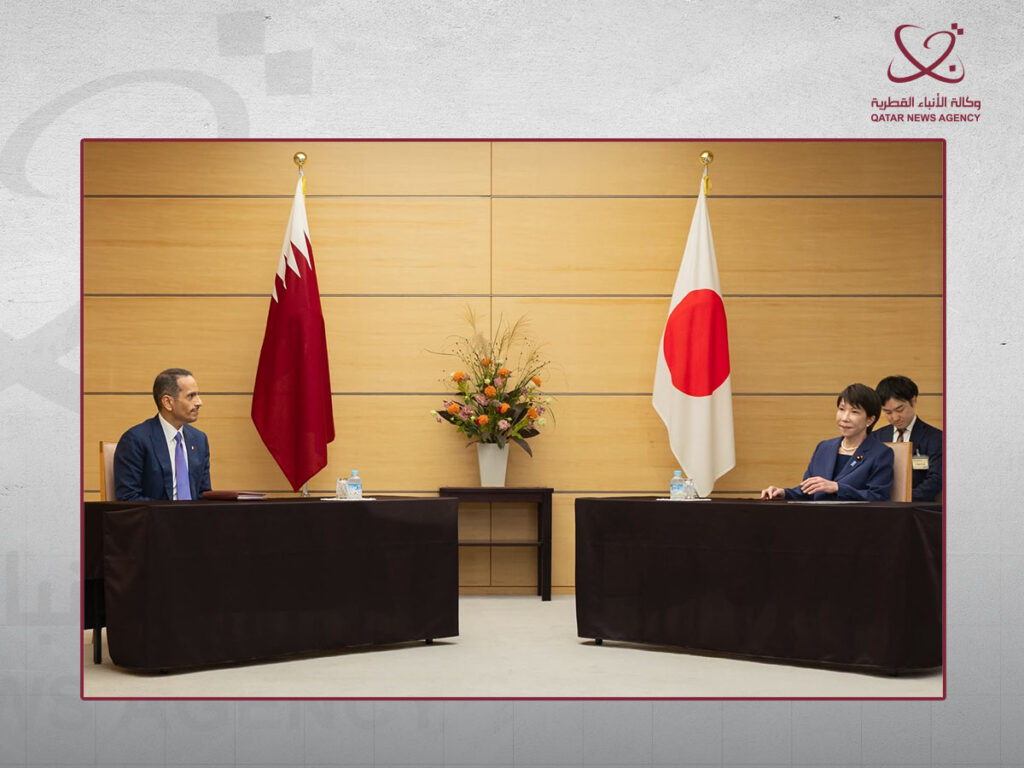 Prime Minister and Foreign Affairs Minister Holds Talks with Japan PM