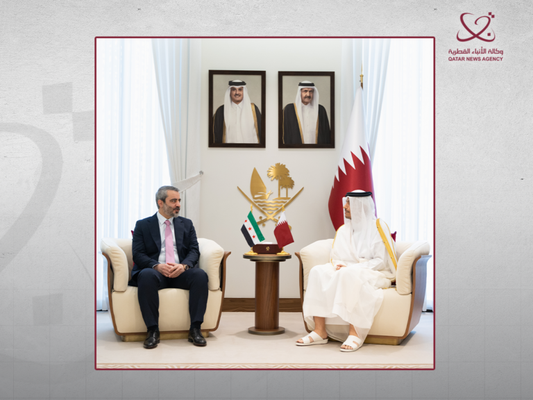 Qatar Prime Minister Meets with Syrian Foreign Minister