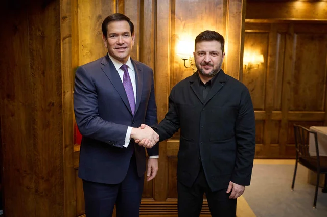 Zelensky and Rubio Discuss Ukraine Defense Cooperation