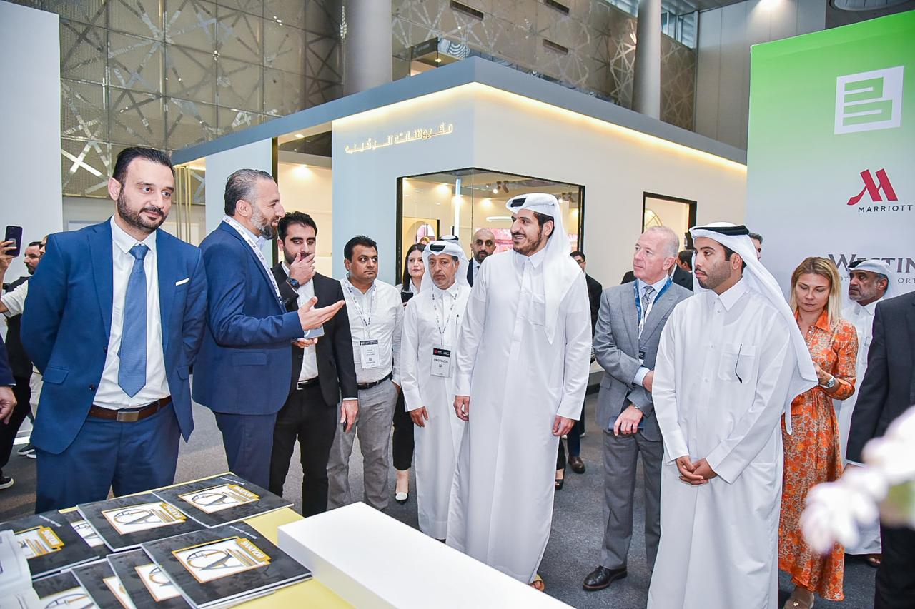 H.E. Sheikh Mohammed bin Hamad bin Qassim Al Abdullah Al Thani inaugurates Big 5 Construct Qatar and INDEX Design Qatar in Doha