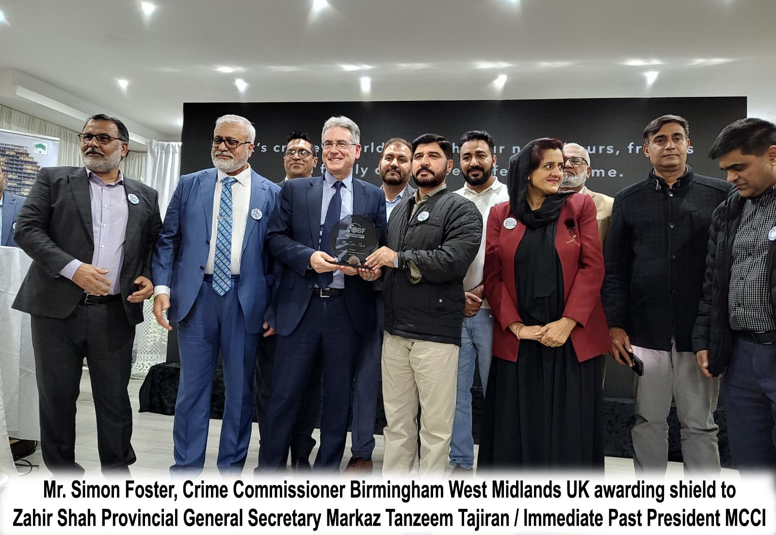 Zahir Shah Advocates youth Entrepreneurship to Combat Social Evils at Birmingham Seminar