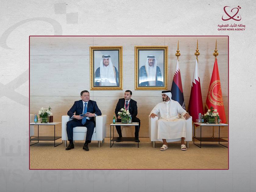 Qatar Minister of Interior meets several Interior Ministers participating in Milipol Qatar 2024