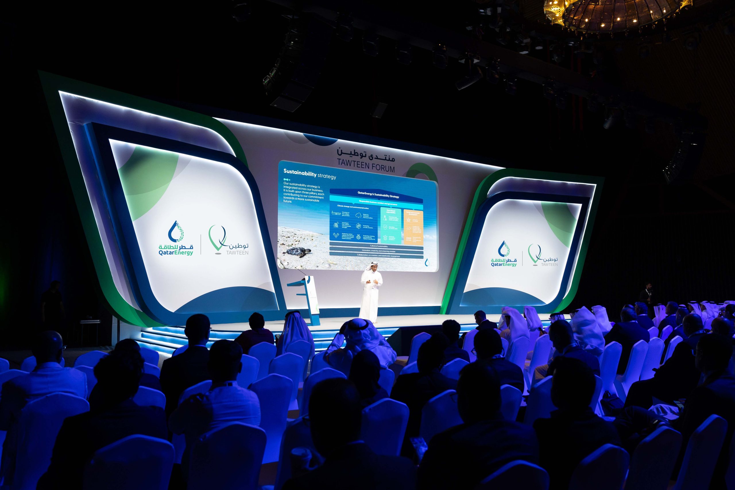 QatarEnergy opens the 2-day “Tawteen Forum 2024”