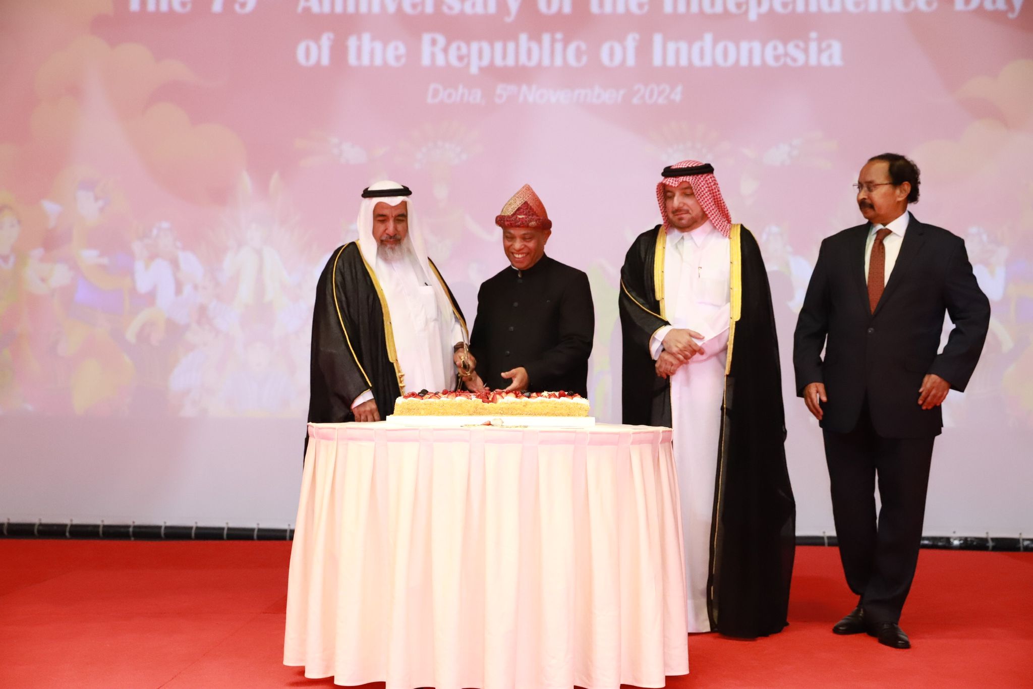 Celebrating 79 Years of Indonesian Independence and Strengthening Qatar-Indonesia Ties