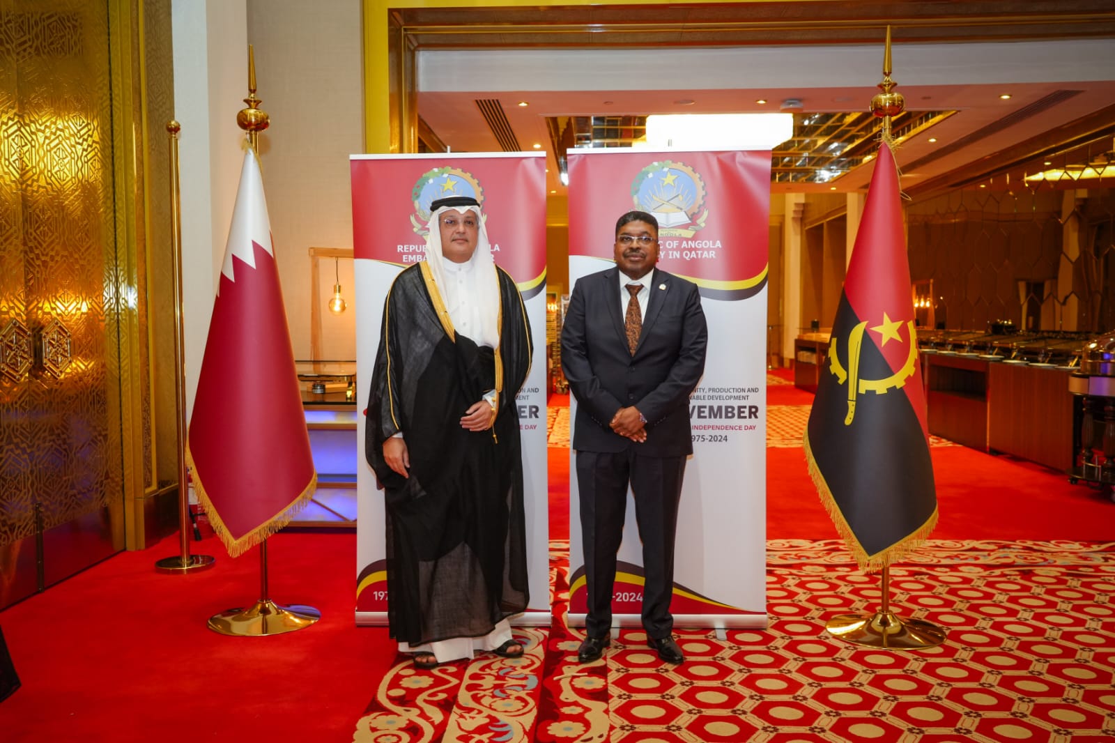 Angola Celebrates 49th Independence anniversary, Strengthening ties with Qatar