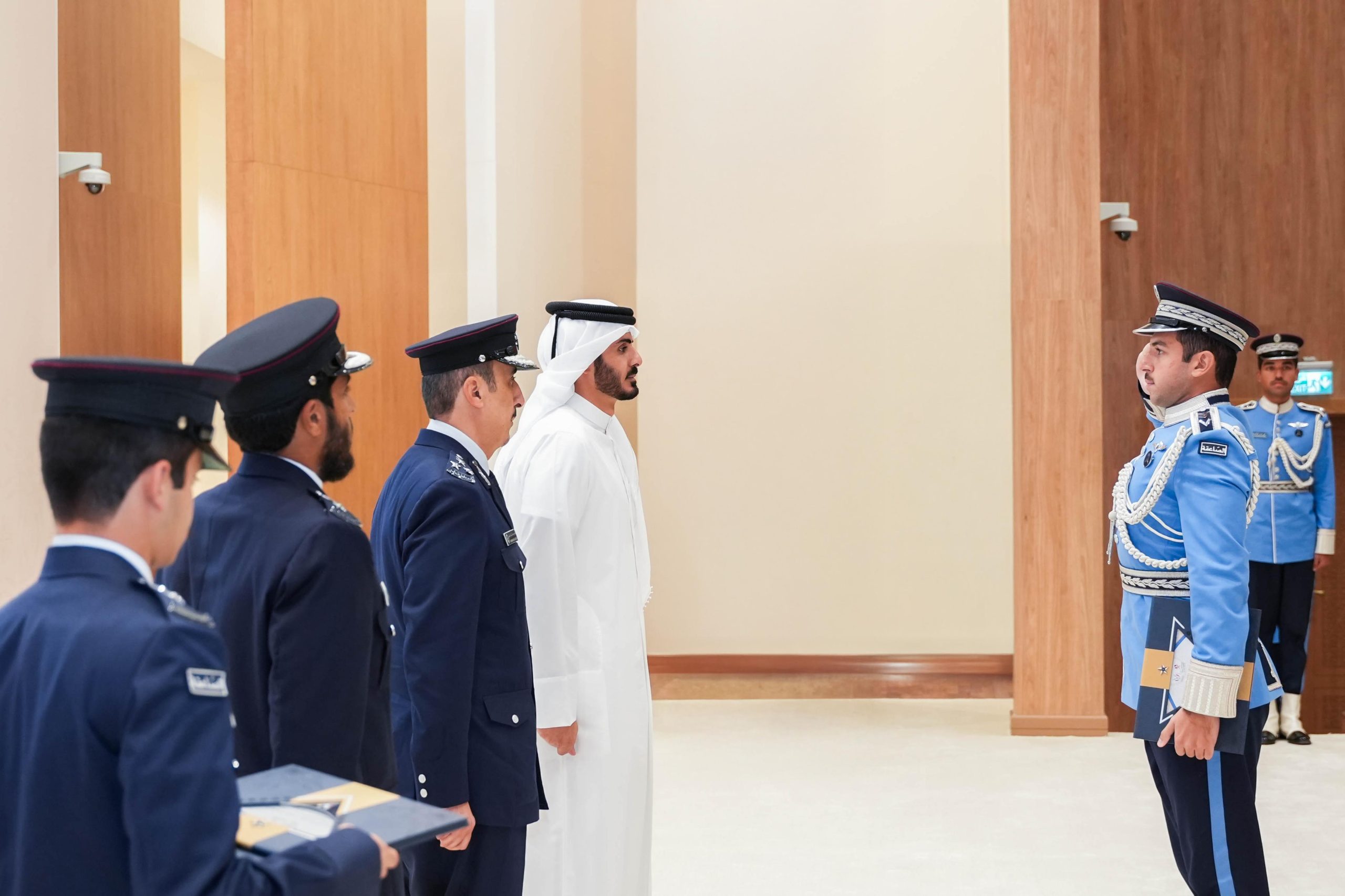 HE Sheikh Khalifa Awards Certificates at Police Academy