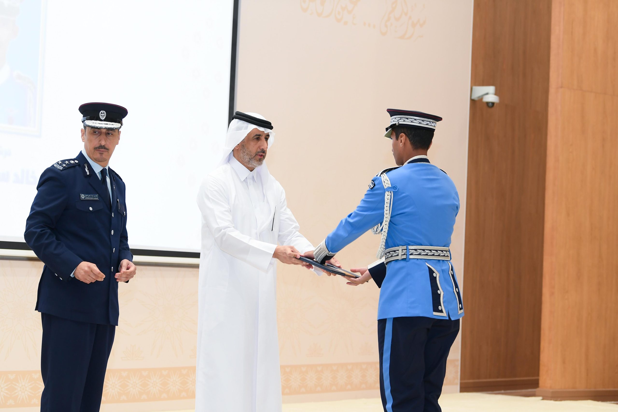 HE Sheikh Khalifa Awards Certificates at Police Academy