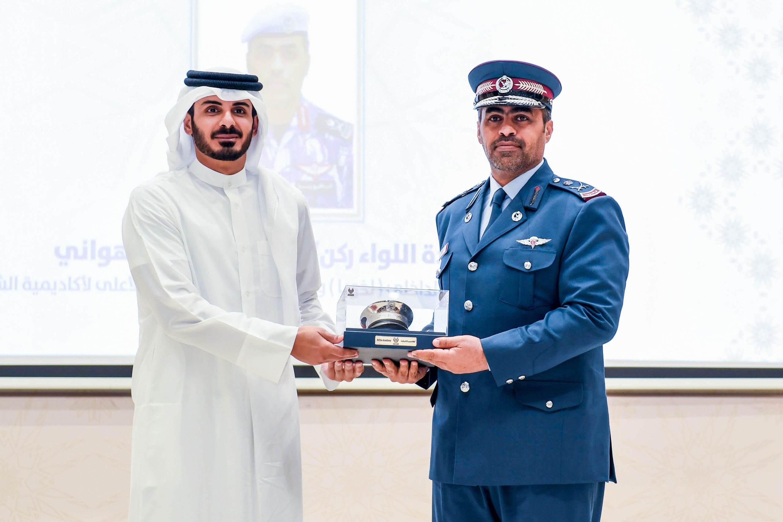 HE Sheikh Khalifa Awards Certificates at Police Academy