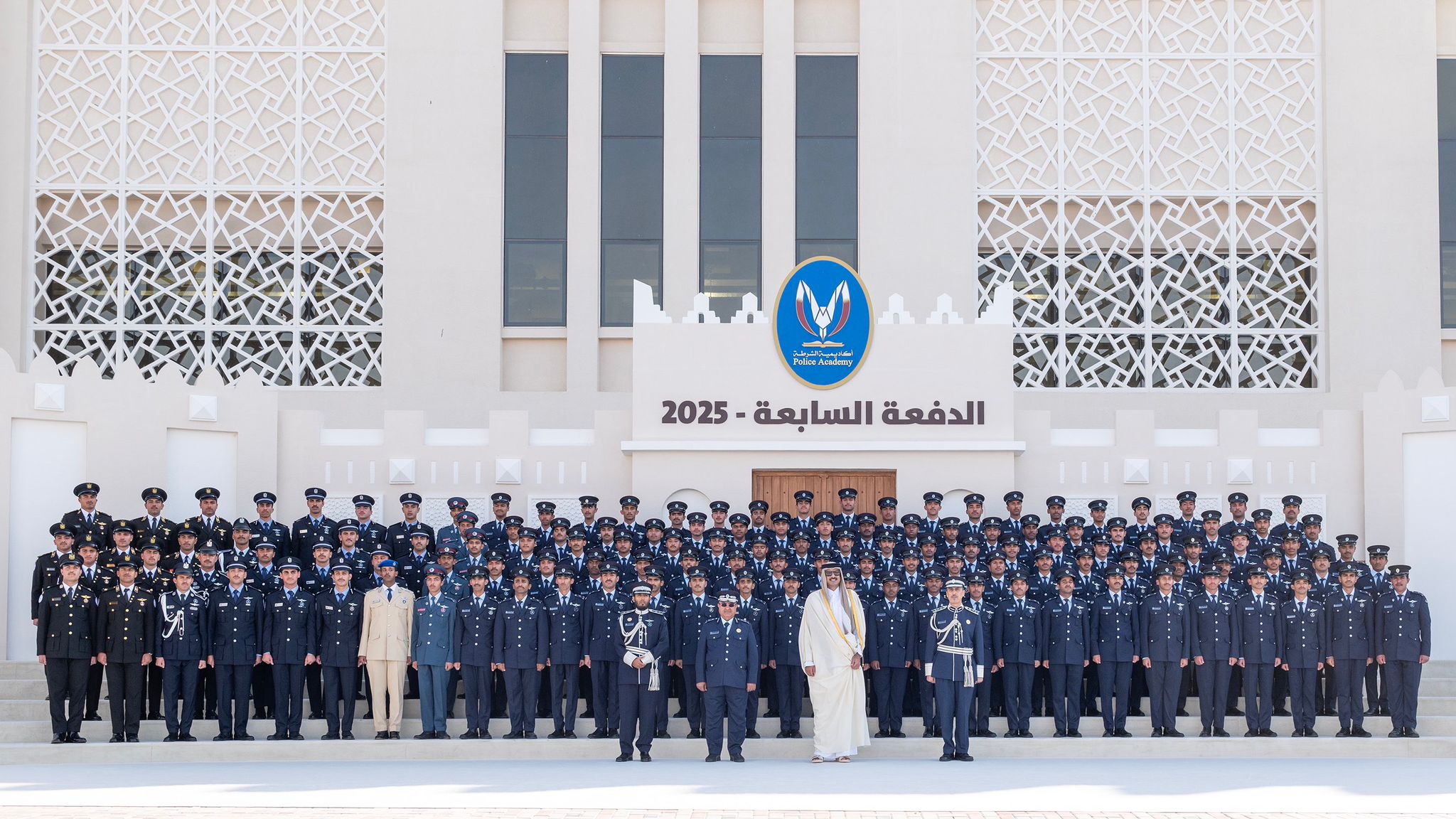 Qatar Amir patronizes graduation ceremony of 7th batch of Police College cadets